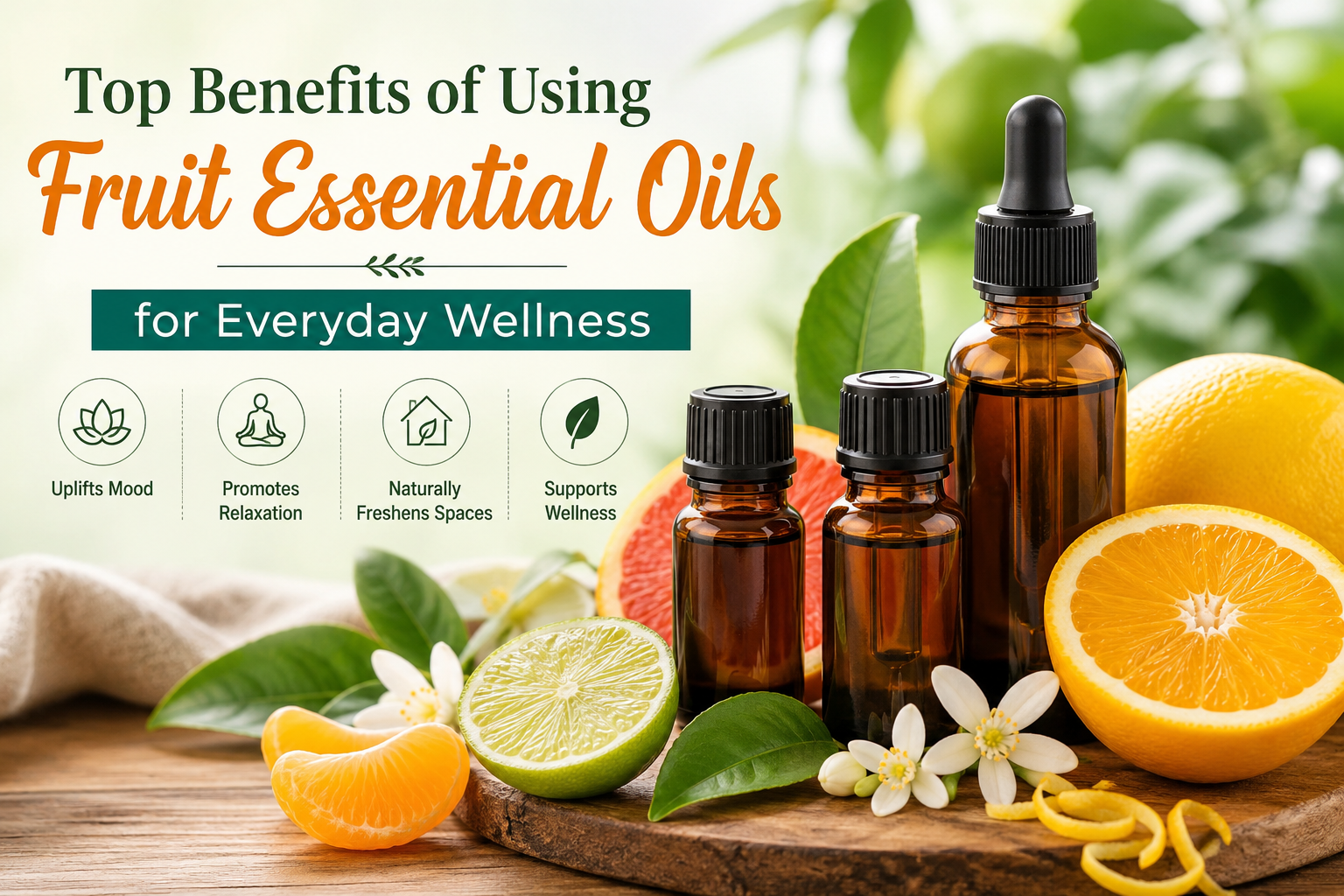 Top benefits of fruit oils